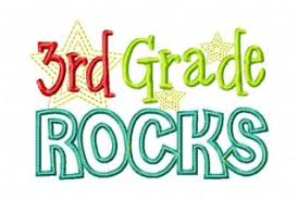 3rd grade rocks!